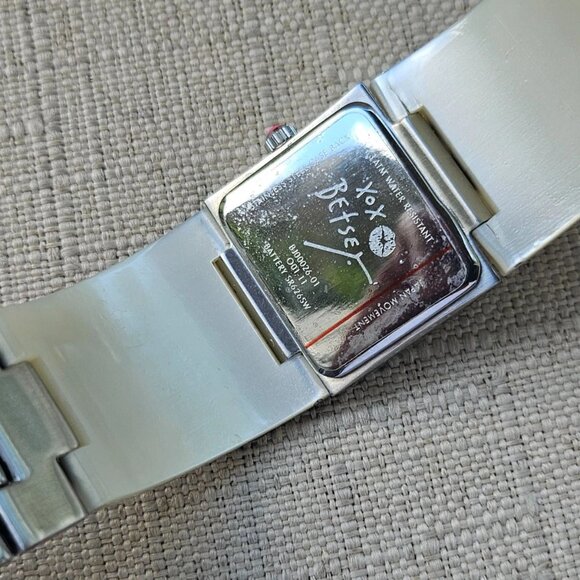 Betsey Johnson Women Wristwatch Silver Tone Brown Leopard Print Analog Watch main image 11